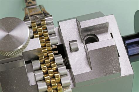 how to remove links from rolex datejust|Rolex watch link remover tool.